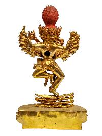 [hevajra], Buddhist Handmade Statue, [full Gold Plated], [painted Face], [high Quality]