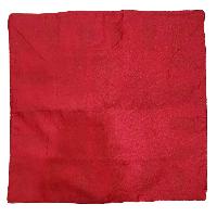 Tibetan Cochin Brocade Wall Hanging With Embroidered Double Dorje
