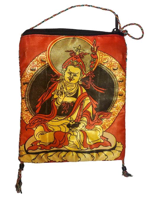 Padmasambhava Embroidered Small Cotton Bag