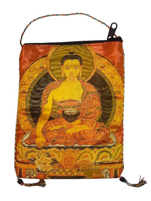 Shakyamuni Buddha Embroidered Small Bag