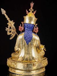 [padmasambhava], Buddhist Handmade Statue, [full Gold Plated], [face Painted]