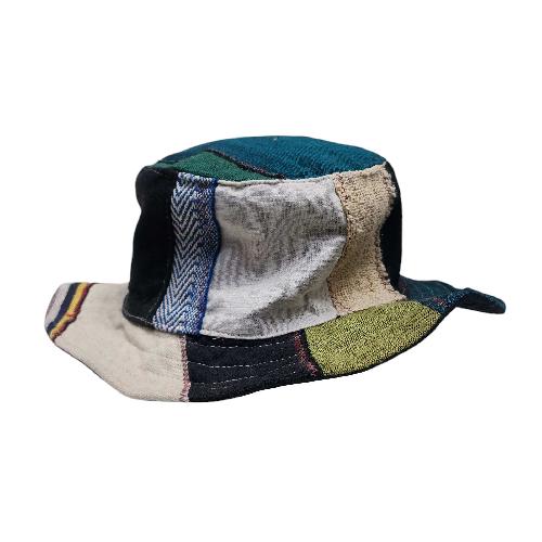 Natural Hemp  Sun Hat – Organic, Breathable Summer Accessory, With Patch Work