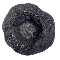 Natural Hemp  Sun Hat – Organic, Breathable Summer Accessory, With Patch Work