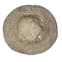 Natural Hemp  Sun Hat – Organic, Breathable Summer Accessory, With Patch Work