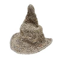 Natural Hemp  Widzard Hat – Organic, Breathable Summer Accessory, Earth Colors
