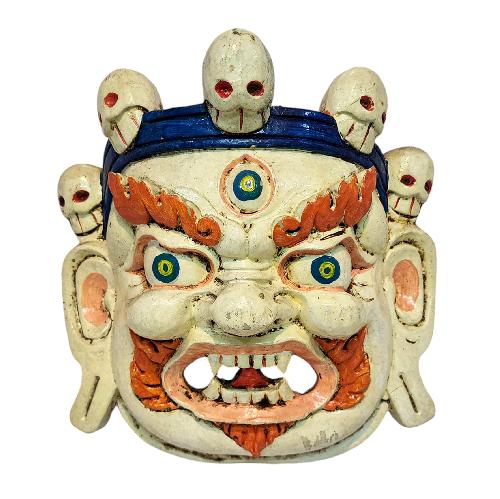 [bhairav], Resin Mask, Wall Hanging, [painted]