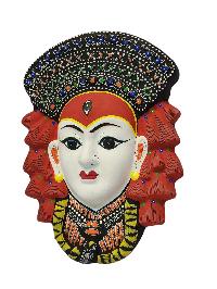 [kumari], Handmade Resin Mask, Wall Hanging, [painted]