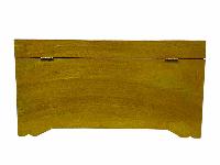 Buddhist Wooden Lion Box, Tibetan Style With Traditional Colors, Temple Lions