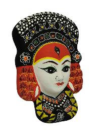 [kumari], Handmade Resin Mask, Wall Hanging, [painted]