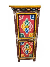 Tibetan Buddhist Cabinet With Four Doors, [painted]