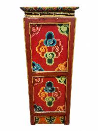 Tibetan Buddhist Cabinet With Four Doors, [painted]