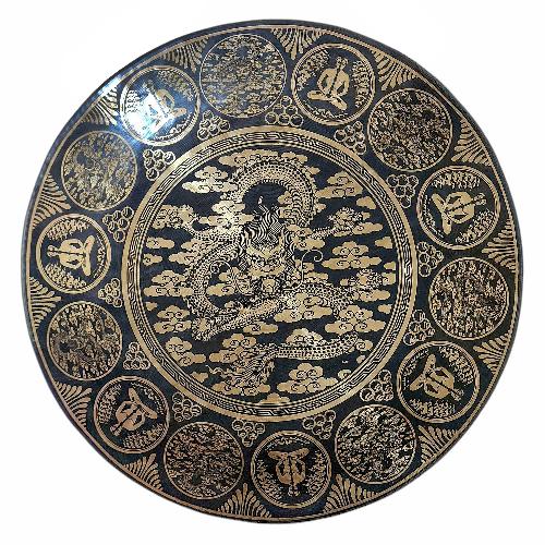 Handmade [gong], Bronze Chau Gong, Tam-tam Gong, Symphonic Gong With [mandala] Etching