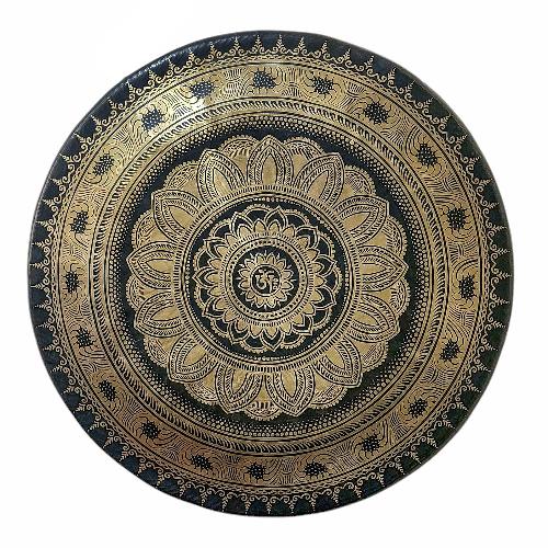 Handmade [gong], Bronze Chau Gong, Tam-tam Gong, Symphonic Gong With [mandala] Etching