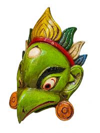 [garuda], Handmade Wooden Mask, Wall Hanging, Painted, Poplar Wood
