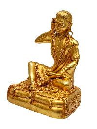 [milarepa], Buddhist Miniature Statue, [gold Plated], [high Quality]