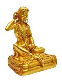 [milarepa], Buddhist Miniature Statue, [gold Plated], [high Quality]