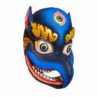 [garuda], Handmade Wooden Mask, Wall Hanging, Painted, Poplar Wood