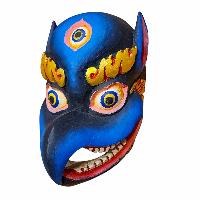 [garuda], Handmade Wooden Mask, Wall Hanging, Painted, Poplar Wood