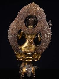 [wangchok Terwal Drolma], Buddhist Handmade Statue, [full Gold Plated], [face Painted], High Quality