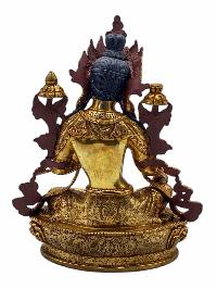 [green Tara], Buddhist Handmade Statue, [full Gold Plated], [face Painted] And [high Quality]