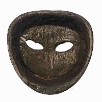 [skull], Handmade Wooden Mask, Wall Hanging, Painted, Poplar Wood, High Quality