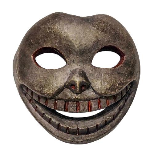 [skull], Handmade Wooden Mask, Wall Hanging, Painted, Poplar Wood, High Quality