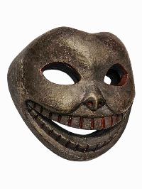 [skull], Handmade Wooden Mask, Wall Hanging, Painted, Poplar Wood, High Quality