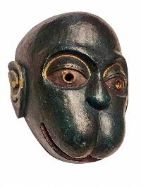 [animal], Handmade Wooden Mask, Wall Hanging, Painted, Poplar Wood, High Quality
