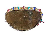 [chenrezig], Buddhist Handmade Statue, [full Gold Plated], [face Painted], [stone Setting] And [high Quality