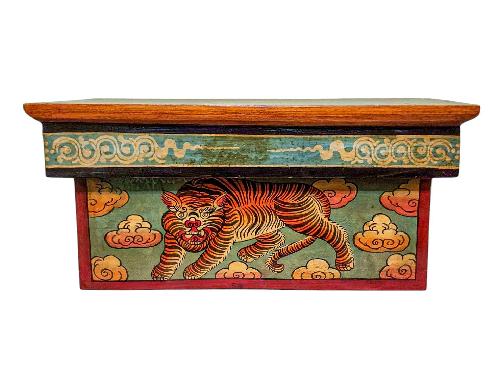 Tibetan Ritual [foldable Table], Traditional Color Painted