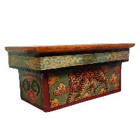 Tibetan Ritual [foldable Table], Traditional Color Painted