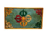 Tibetan Ritual [foldable Table], Traditional Color Painted