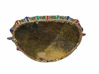 [chenrezig], Buddhist Handmade Statue, [full Gold Plated], [face Painted], [stone Setting] And [high Quality]