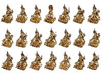 [21 Tara], Buddhist Handmade Statue, [full Gold Plated], [face Painted] And [high Quality]