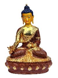 [dorje Drolo Set], Buddhist Handmade Statue, [full Gold Plated], [face Painted] And [high Quality]