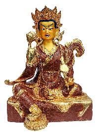 [dorje Drolo Set], Buddhist Handmade Statue, [full Gold Plated], [face Painted] And [high Quality]