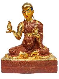 [dorje Drolo Set], Buddhist Handmade Statue, [full Gold Plated], [face Painted] And [high Quality]