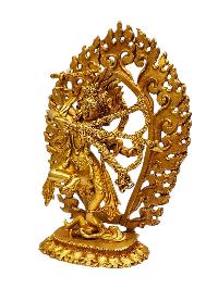 [kurukulla], Buddhist Statue And [gold Plated]