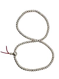 Silver Chanting Mala, Handmade In Nepal And [high Quality]