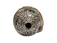 Conch Shell ,[silver And Stone Setting]