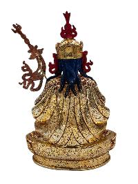 [padmasambhava], Buddhist Handmade Statue, [gold Plated], [face Painted] And [high Quality]
