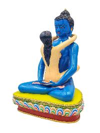 [samantabhadra], Buddhist Handmade Statue, [natural Color Finishing] And [high Quality]