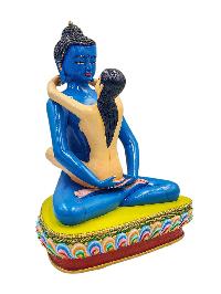 [samantabhadra], Buddhist Handmade Statue, [natural Color Finishing] And [high Quality]